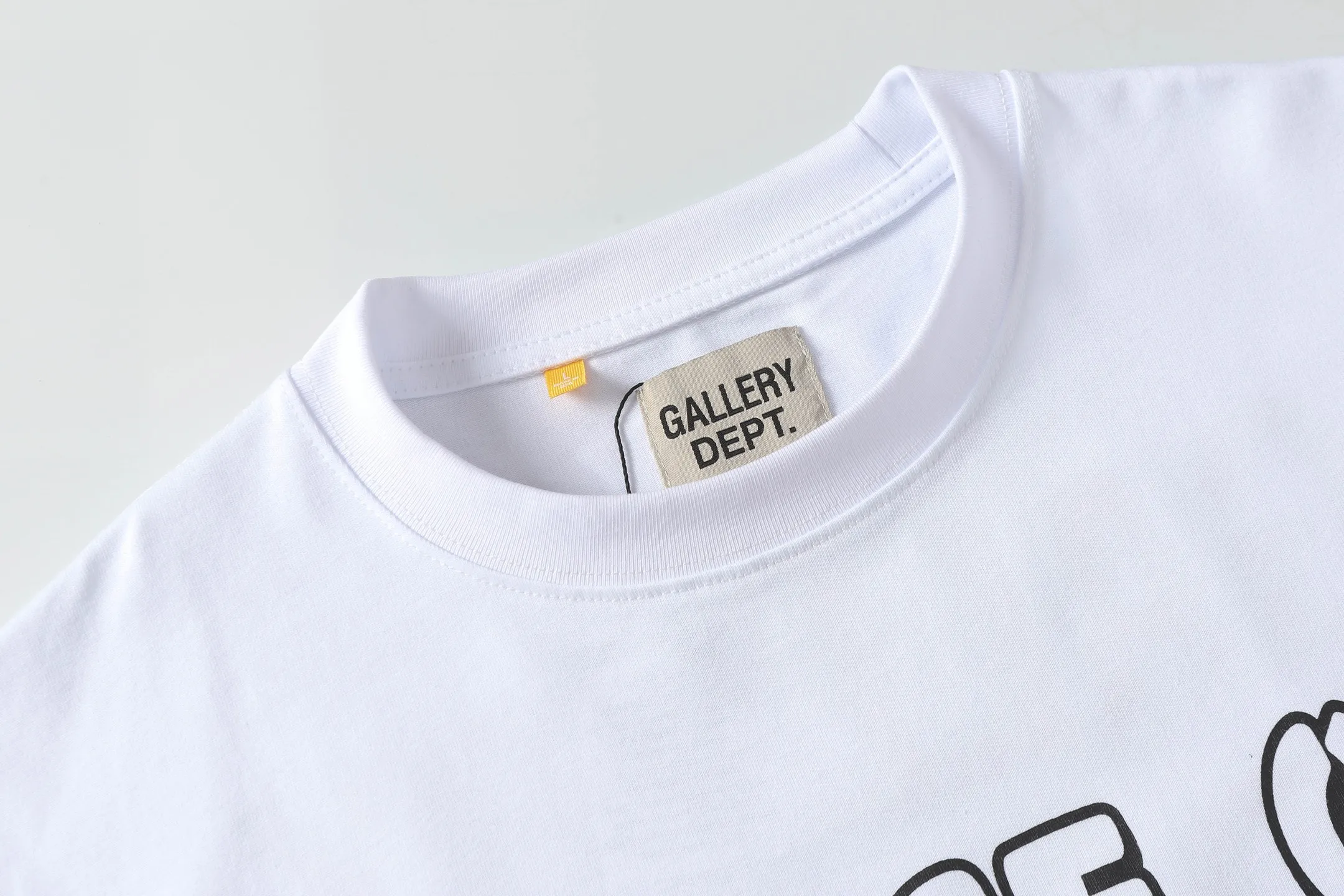 GALLERY.DEPT new summer short-sleeved model number: D3308P104 color: black white code number: S M L XL